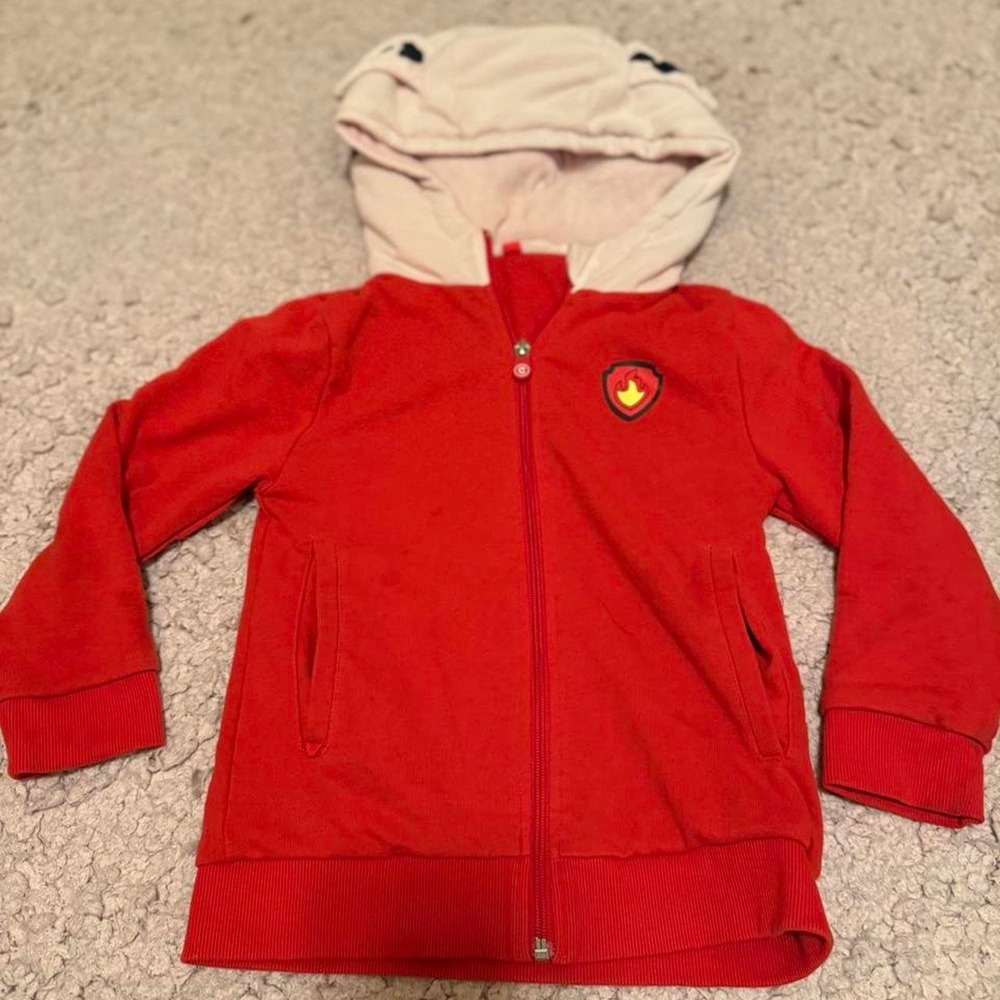 Cubcoats Paw Patrol Marshall Hoodie - size 6